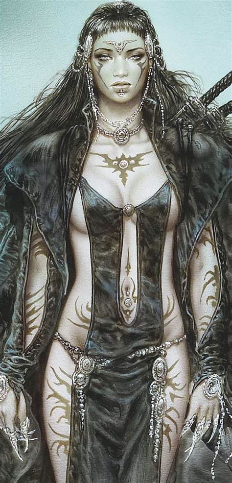 Luis Royo Detail Fantasy Art Women Dark Fantasy Art Fantasy Girl
