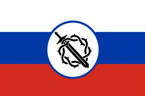 Russian Nationalist Flag Kaiserreich Rvexillology