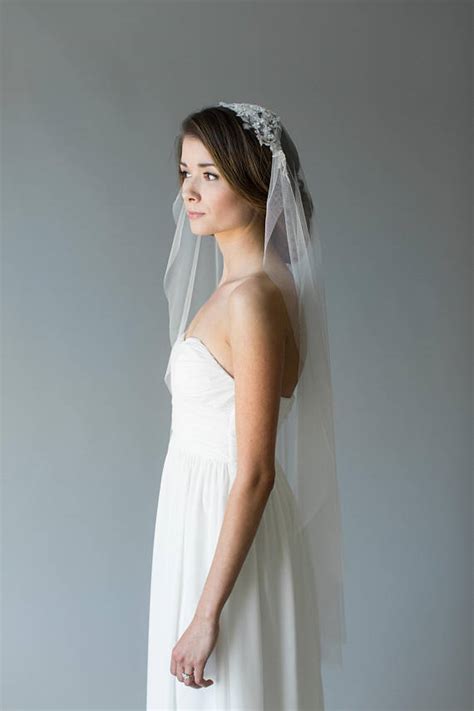 Justina Vintage Style Bridal Veil All About Romance Handmade Veils