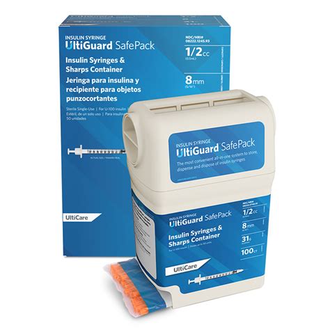 Ultiguard Safe Pack Sharps Container And Mail Back Ultimed Inc