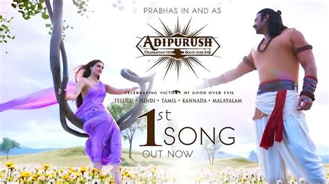 Adipurush Prabhas And Kriti Sanon Starrer Gears Up For Epic Song Launch Adipurush Epic Tale