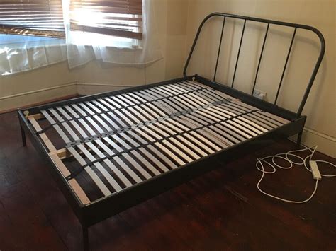 Price new is currently £179. Ikea Grey Metal Frame Kopardal Double Bed | in Clapham, London | Gumtree