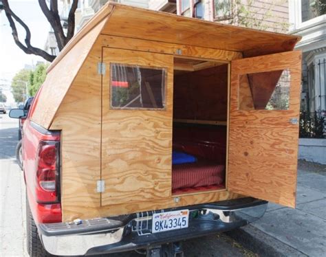 Making your own furniture for your vw camper van. Study desk woodworking plans, Wood Truck Camper Plans ...