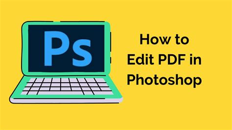How To Edit Pdf With Photoshop Easy Guide Updf