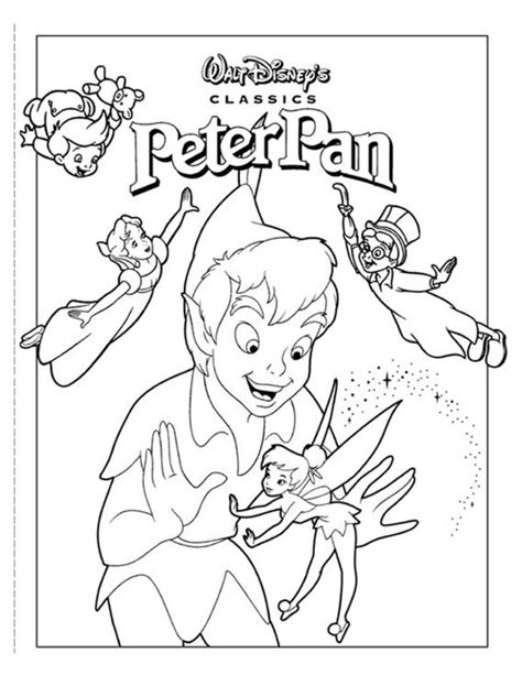 Download 103 Cartoons Peter Pan Coloring Pages Png Pdf File
