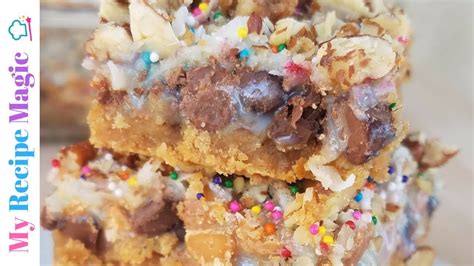 Although these easy healthier magic cookie bars would run a close second. Walt Disney World Magic Cookie Bars (With images) | Magic ...