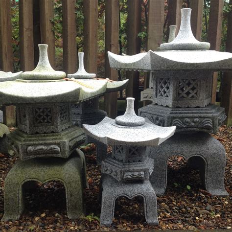 Narabe Yukimi Japanese Stone Lantern For Oriental Gardens Kyoto Range