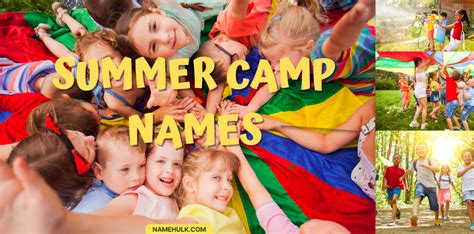 700 Unique Summer Camp Names