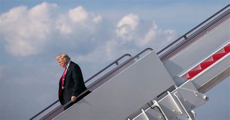 Trump Walks Out Over And Over Again The New York Times