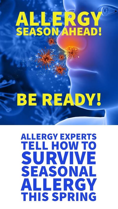 How to survive Seasonal Allergy this spring (Allergy Expert Tips) | Seasonal allergies ...