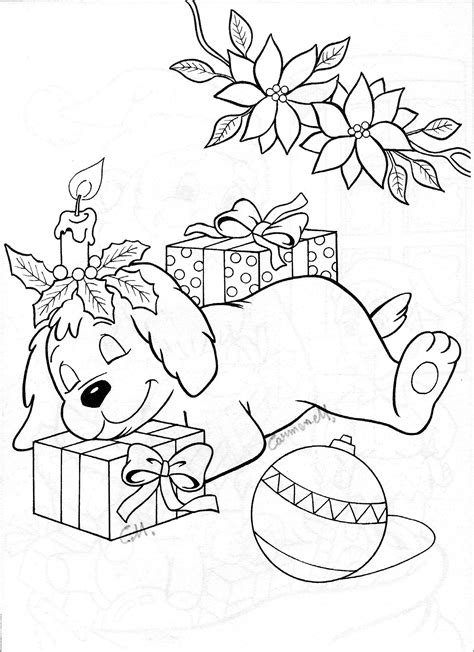 Pin By Carmen Matarazzo On Disegni Natale Puppy Coloring Pages Free