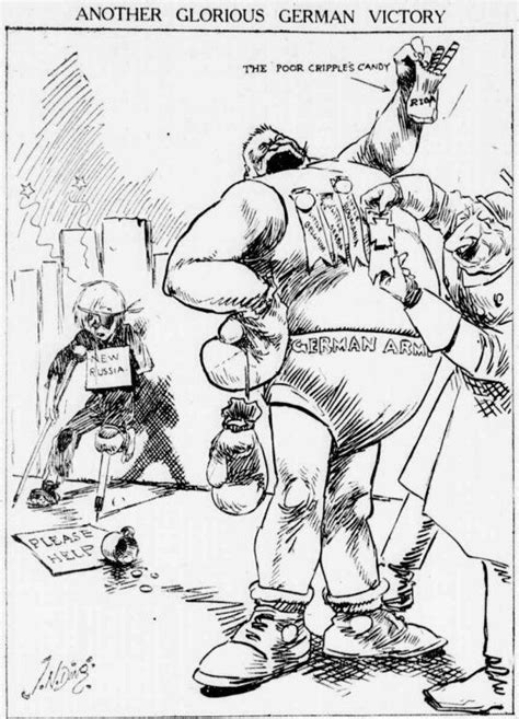 Pin On Ww1 Newspaper Editorial Cartoons