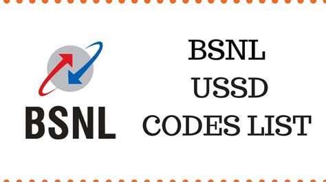 Bsnl Ussd Codes List Updated Ussd Codes For Bsnl Youtube