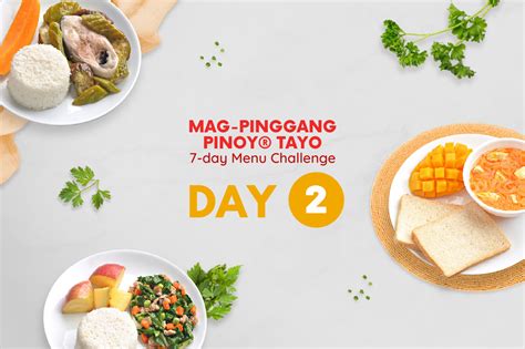 mag pinggang pinoy® tayo 7 day menu challenge ajinomoto blog
