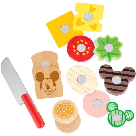 Melissa And Doug Disney Mickey Mouse Clubhouse Wooden Slice And Snack