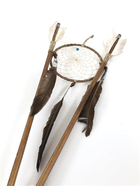 Lot Vtg Native American Hand Made Arrows Folk Art