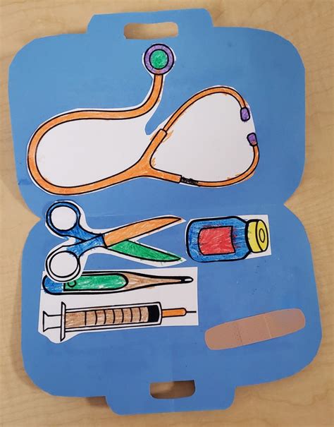 Doctor First Aid Kit Craft Doctor For Kids Art Activities For Kids