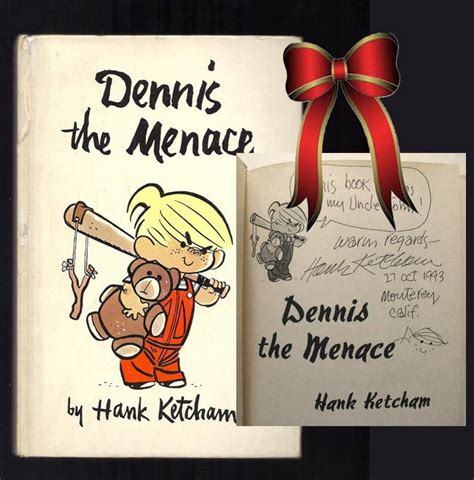 Dennis The Menace Inscribed Hank Ketcham First Edition