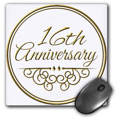 Drose Th Anniversary Gift Gold Text For Celebrating Wedding