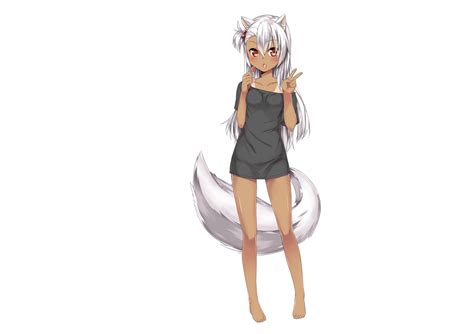 Fondos De Pantalla Chicas Anime Orejas De Animales