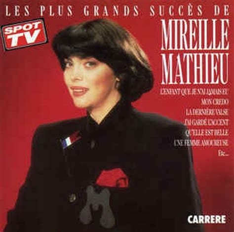 bol com Les Plus Grands Succès De Mireille Mathieu TV CD Mireille Mathieu CD album