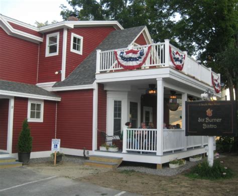 6 Six Burner Bistro Plymouth Rockport Maine Farmhouse Restaurant