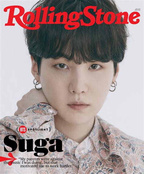 Bts Suga Rolling Stone Digital Cover Story Rolling Stone