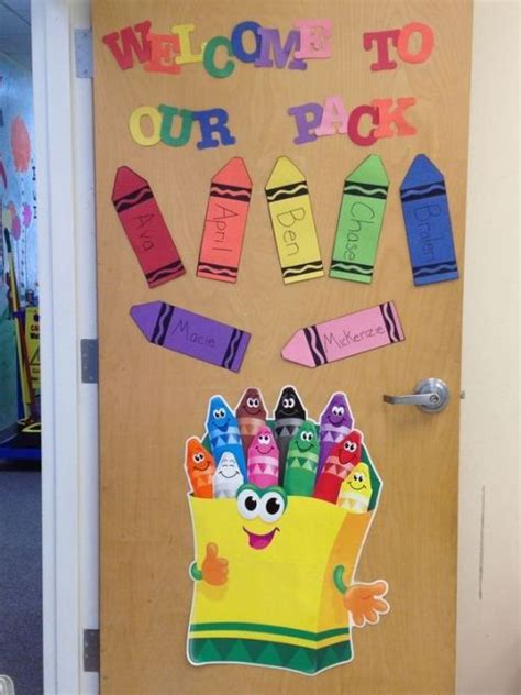 déco porte de classe pour créer une rentrée émotionnelle school door decorations door