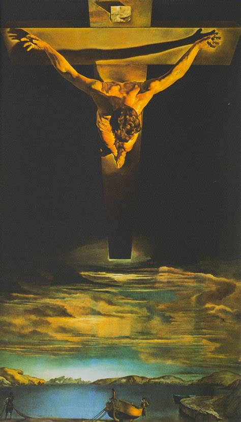Crucifixion Corpus Hypercubus Salvador Dali Alexisartro