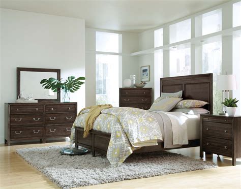High end used furniture product categories kincaid. Kincaid Montreat Borders Panel Bedroom Set in Graphite ...