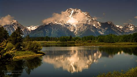 Mt Moran Reflected On The Snake River At Grand Teton