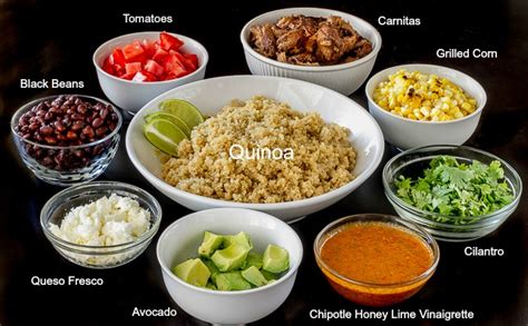 Mexican Quinoa Bowl With Chipotle Vinaigrette