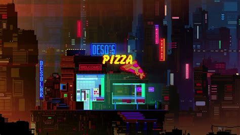 Cyberpunk Pixel Art Wallpapers Top Free Cyberpunk Pixel Art