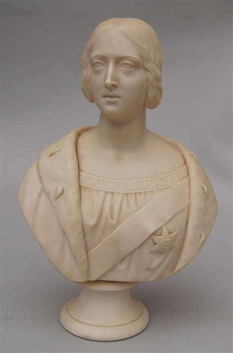 Lot3095 Royal Interest Copeland Parian Ware Bust Of Queen Victo