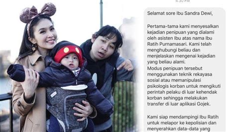 Respon Pihak Ojek Online Atas Kasus Penipuan Yang Dialami Asisten Sandra Dewi Hingga Ratusan