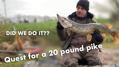 Quest For A 20 Pound Pike Part 4 Youtube