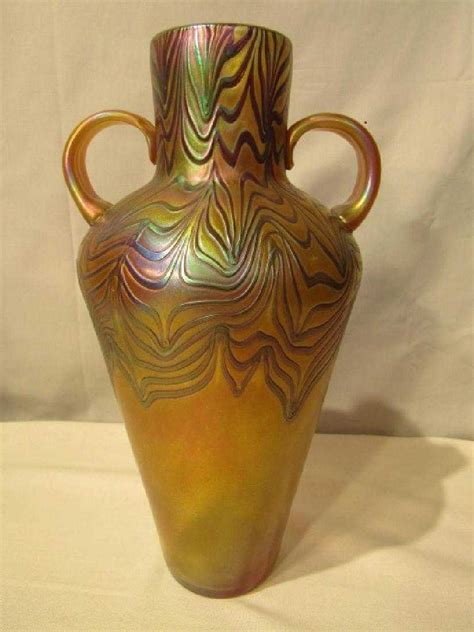 Loetz Austria Art Glass Vase