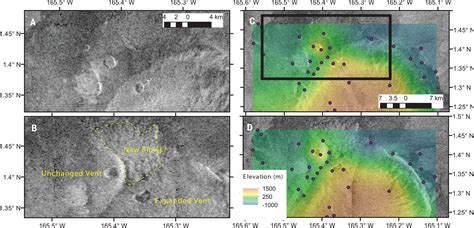 Surface Changes Observed On A Venusian Volcano During The Magellan