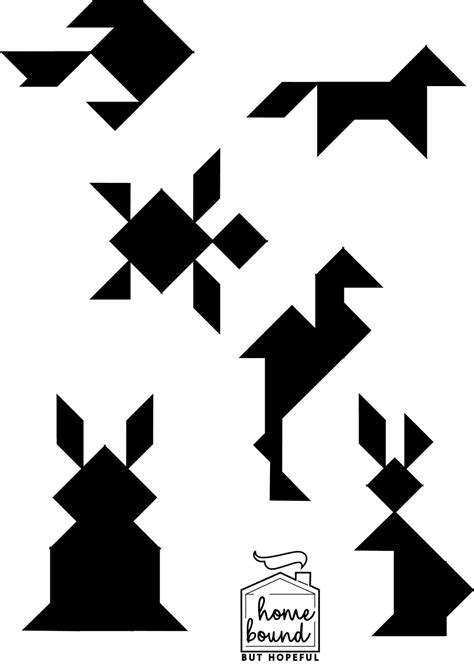 Tangram Patterns Printable