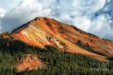 Red Mountain Colorado In Fall Photograph By Tibor Vari Fine Art America