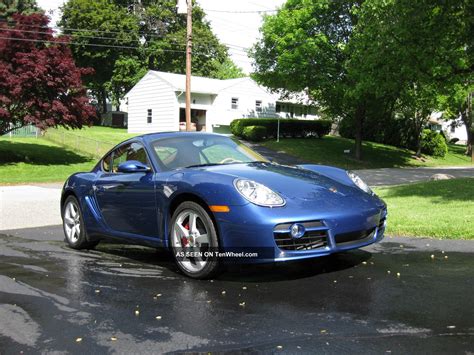 2008 Porsche Cayman S Extremely Cobalt Blue W Sport Chrono Package