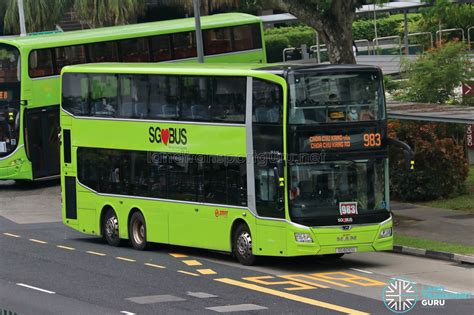 Η αστική περιοχή της νίκαιας εκτείνεται πέραν των διοικητικών ορίων της πόλης. Bus 983 - SMRT Buses MAN A95 Euro 6 (SG6010U) | Land ...