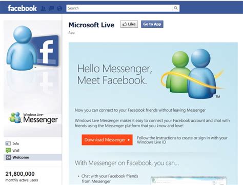 If you have yet to give the facebook app access to your device's. So what IS the deal with the Windows Live Messenger ...