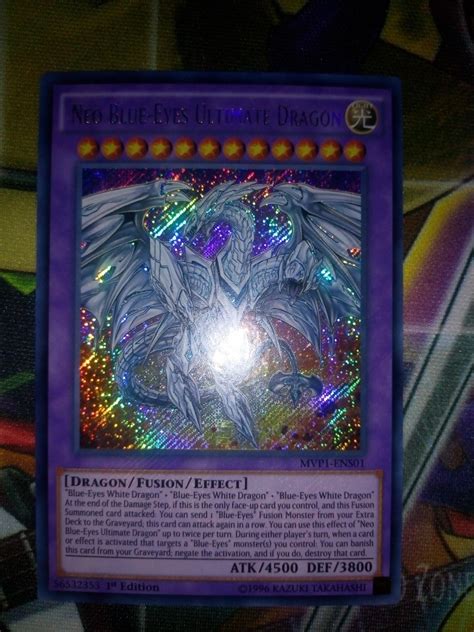 Neo Blue Eyes Ultimate Dragon Yugi Oh Original Konami Mercado Libre