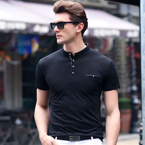 2017 brand men polo shirt cotton business casual polo shirt fashion solid male short sleeve