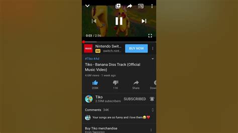 Tiko Banana Diss Track Official Music Video Youtube