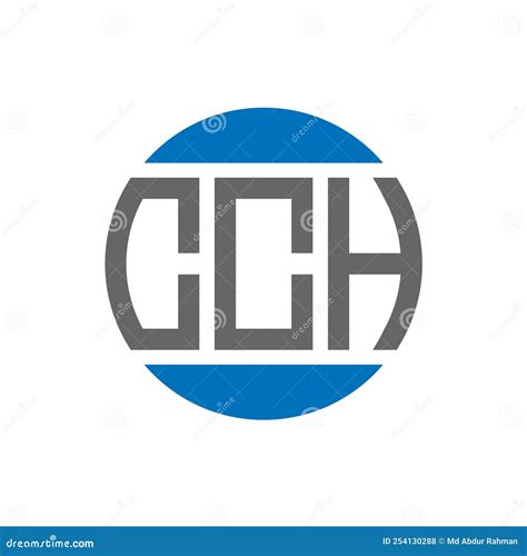 CCH Letter Logo Design on White Background. CCH Creative Initials