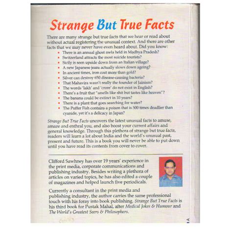 Strange But True Facts Book At Best Book Centre