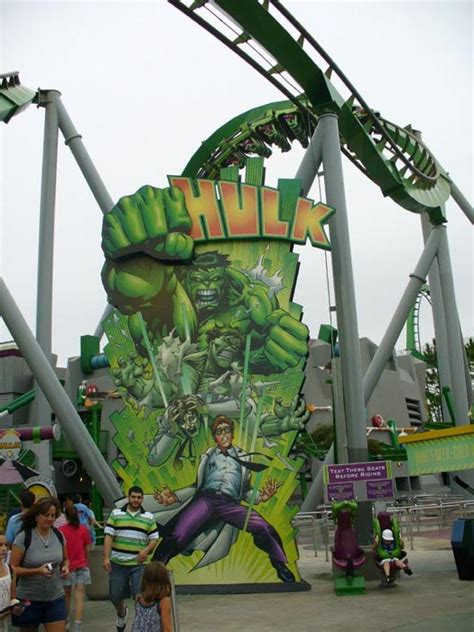 Universal Studios Islands of Adventure - Incredible Hulk Coaster