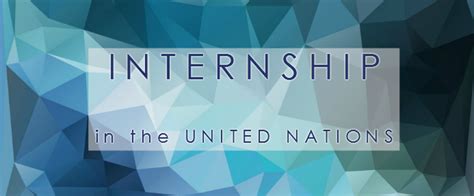 How To Get Internship In The United Nations Undp Unicef Ngos